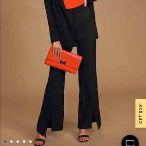 Lulu’s NWOT Wide Leg Trouser Pants